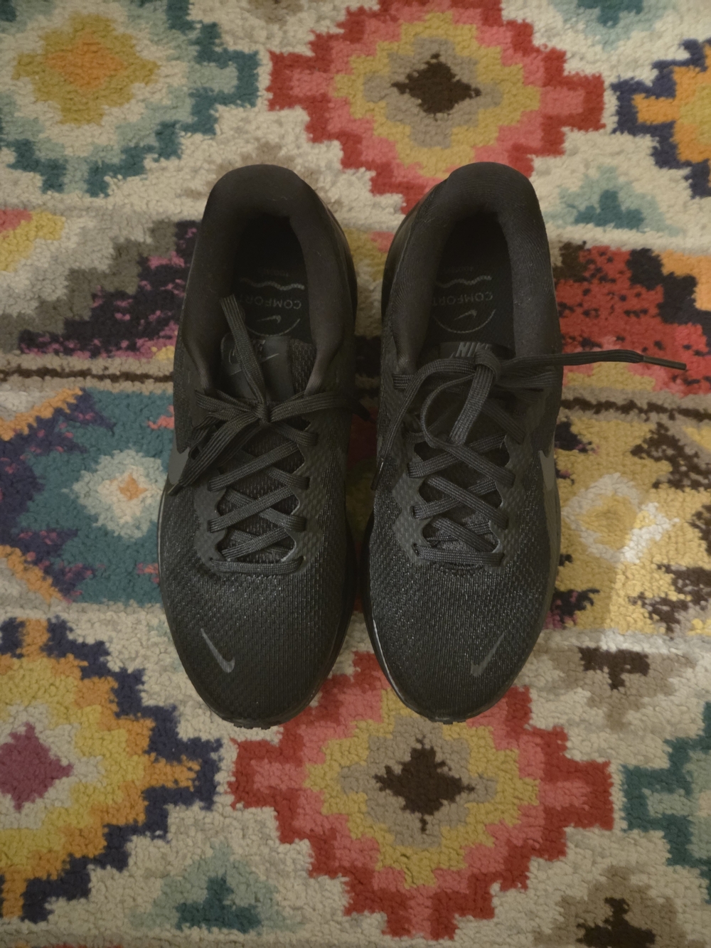Nike Black Running Shoes - Low Top Sneakers